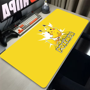 Bandai | Mouse Pad Large Gaming Pc Accessories P-Pokemon Anime Mousepad Computer Gamer Cabinet Keyboard LockEdge Desk Mat