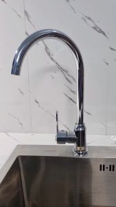 VRB5047 vòi rửa bát nóng lạnh thân ĐỒNG cần INOX304 sản phẩm chính hãng bảo hành 2 năm lỗi 1 đổi 1