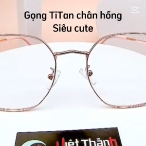 TT9 gọng kính TITAN kim loại có độ sẵn 0-6 đọ lục giác dáng nhỏ titanium nhận LÀM CẬN VIỄN LOẠN Theo yêu cầu