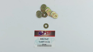 Ring Plat "6 WP 4 X 13 Harga Per Pak isi 25 (PSP) Reng Pelat Washer Kunci 6 Diameter 4mm X 13 mm