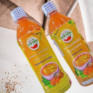 ใหม่!!! ♡น้ำแกงส้มใต้♡ ปรุงสำเร็จ ตราครัวไท 500ml (3ขวด)