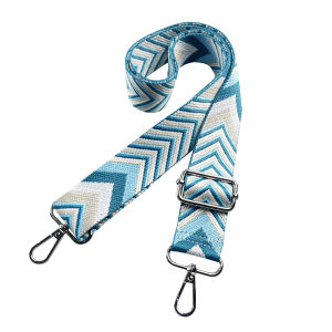1 Piece 1.50inch Wide Adjustable Handbag Purse Strap Replacement Crossbody Shoulder Strap Arrow Pattern Jacquarded Strap