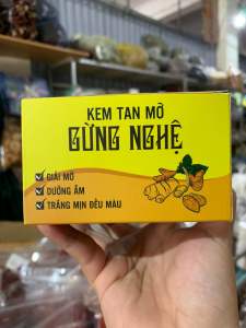 Kem tan mỡ Gừng Nghệ giảm mỡ hiệu quả từ thảo mộc thiên nhiên  hiệu quả vượt trội- đặc sản tây bắc 333