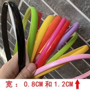 Best Selling Thin Edges Hair Accessories: Simple Japanese & Korean Sweet Candy Color Headbands