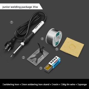 MUJUEAO | High-Quality Adjustable Temperature Soldering Iron Set