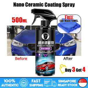 🇸🇬[Ready Stock] 500ml Car Ceramic Coating/ Nano Ceramic Coating Spray/ Automotive Coating Nano Car Care Polish
