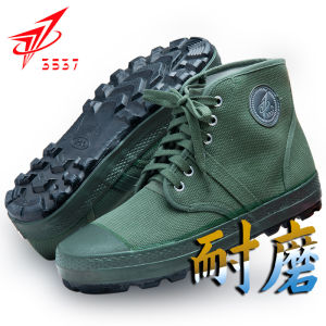 3537 Liberation Shoes High Top Wear-resistant Military Training Shoes for Men And Women Working Wear Casual Outdoor Boots