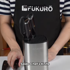 Fukuro Seido Chefs Knife / Stainless Steel Knife / Kitchen Utensils / Pisau Dapur