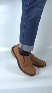 Sepatu Slip On Pria Casual Kulit Sapi Model Semi Boot Pendek Mamojo Store Canine K9