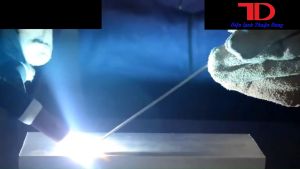 Que hàn Inox ER 304 308 hàn thép không gỉ phi 1.6 2.4 dài 1 mét que hàn Tig hàn bù Tig Điện lạnh Thuận Dung