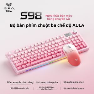 AULA | Bàn Phím Cơ Không Dây Đa Chế Độ Tùy Chỉnh