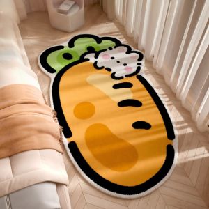 VIKAMA Cute Shaped Rug—Comfortable Soft Warm and Non-Slip Perfect for Childrens Bedside Living Room Sofas and Home Decor