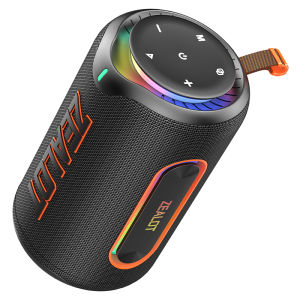 Portable Outdoor Bluetooth Speaker MP1 with Deep Bass 3D Surround Sound Long Battery Life Handheld Heavy Duty Sound System