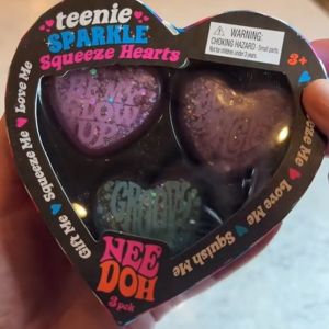 Needoh Mini Valentine Squishy Toys Slow Rising Soft Dough Fidget Toys Stress Anxiety Relief Squeeze Toys For Students Gifts