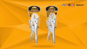 INGCO LOCKING PLIERS | CURVED JAW | HCJLW0207 HCJLW0210