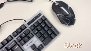 COMBO BÀN PHÍM+CHUỘT T-WOLF TF230