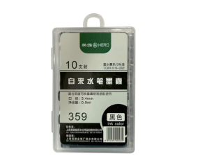 HERO | 10 Chiếc 3.4 Mm Hộp Mực Đa Năng Cho Hero 359 Bút Máy Có Thể Thay Thế Dùng Một Lần Nạp Mực