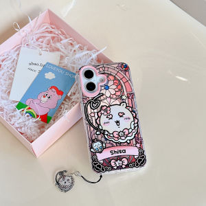 Chiikawa iPhone 17 pro Max Phone Case Cute Cartoon Shell Protection for Apple 15 plus Xiaomi with Korean Style Bookstore Design