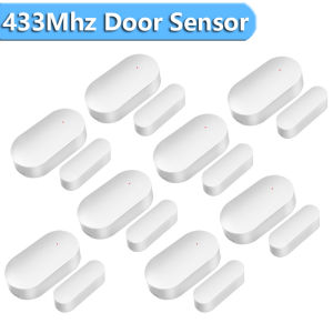 Mini Wireless Door Sensor 433MHz EV1527 Open Drawer Window Detector Works With Our Smart Home Security Alarm System