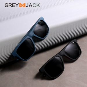 Grey Jack Kacamata Hitam Sunglasses Polarized Anti UV Anti Silau model kotak TR90 Nyaman Ringan Fashion Pria dan Wanita SA 11103