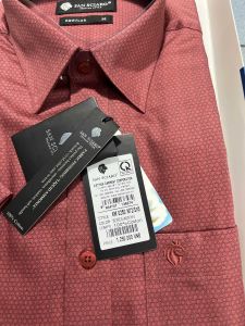 Áo SM ngắn tay lai ngang San sciaro sản phẩm cao cấp của viettien (4M0250)