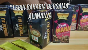 ALIMANJA kopi 3 dalam 1 kopi tongkat ali dan kopi manjakani