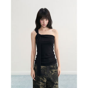 ARCG | Sleeveless Design Spaghetti Strap Bustier Top
