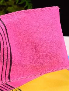 Korean Exfoliating Towel Handuk Lulur Korea ITALY Scrub Daki Waslap Perontok SPA Pengangkat Sel Kulit Mati Washcloth Sarung Tangan Sikat HAPPY