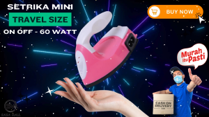 Mini Iron Setrika Baju Pakaian Celana Quick Heat Listrik Ukuran Kecil Micro Travel Seterika Kering Dry Iron Gosokan Gosok Colokan Indo High Quality Alat Elektronik Rumah Tangga Portable Merapikan Pakaian Multifungsi Laz COD Bisa Bayar di Tempat Graha Mart