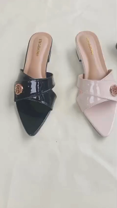 Sandal Wanita Kokop Silang Hak 3Cm & Sandal Runcing Wanita Shoes Size 36/44