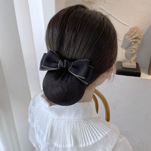 New 2025 Womens Hair Accessories Nurse Bank Air Stewardess Professional Hairnet Headwear Floral Decorations Original Design