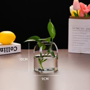 Lọ Hoa Thủy Canh Bằng Kính Hiện Đại Trang Trí Bàn Làm Việc Dùng Cho Tiệc Cưới Trang Trí Nhà Cửa Lọ Hoa Thủy Tinh Pha Lê