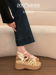 ZOG | Vintage Strappy Peep Toe Sandals Women