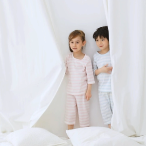 ชุดแขนขายาว 7 ส่วน 25ss/ Cotton Pre dyed Stripe