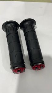 Handfat handgrip kaze set jalu stang model flower kembang kiri kanan sepasang universal semua motor