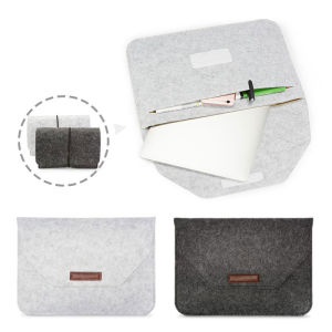 Wool Felt Laptop Bag Sleeve Cover 12 13 15 Inch for Macbook Air Pro Huawei Matebook Dell Tablet Notebook Case Pouch Bag Briefcase