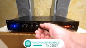 PROMO Sunbuck Audio Bluetooth 5.0 Amplifier 5 Ch Remote 2000W amplifier bluetooth power 2000 w sunbuck karaoke rumahan super bass lengkap ampli karaoke lengkap murah bluetooth full bass rumah rumahan