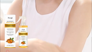 Hoygi Kojic Acid & Turmeric Facial Cleansing Exfoliating Spray – Gently Removes Dead Skin Brightens Dullness Unclogs Pores and Refreshes Skin