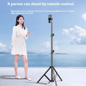 Special Mobile Phone Holder for Live Broadcast Multi-functional Selfie Stick Tripod Triangular Support Frame Camera Shooting Artifact