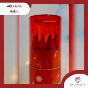 Pensil Warna Natal - Alat Tulis Christmas - Kado Natal Anak LL141