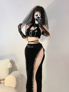 ชุดนักเรียนวันฮาโลวีนเซ็กซี่ ชุดนักพยาบาล ชุดนางฟ้า ชุดนักบุญ ชุดราตรี ชุดนักเรียน ชุดสตรีท สไตล์จีน ชุดผู้หญิง