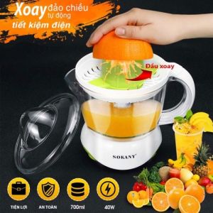 Máy Vắt Cam Tự Động Sokany Cao Cấp Thương Hiệu Nhật Bản Máy Ép Nước Cam 2 Chiều Tự Động Siêu Tiện Lợi