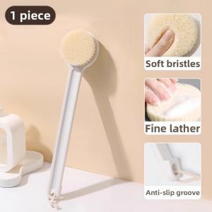 Soft Bristles Long Handle Bath Brush