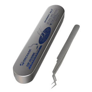MECHANIC Aax-17 Stainless Steel Tweezers for Chip Tin Planting Anti-Corrosion High Hardness Jump Wire Clamping Repair Tweezers