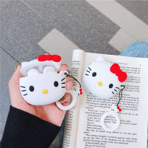 Kitty Cat Silicone Protective Case for  AirPods 1/2/3/Pro Womens Style Wireless Bluetooth Earphone Cover Anti-Fall Box