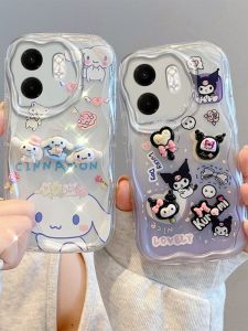 เคสซิลิโคนน่ารักแบบครอบเต็มสำหรับ Infinix Hot 50i ป้องกันการตกหล่นและรอยขีดข่วนพร้อมรูปตัวการ์ตูนสุดน่ารัก