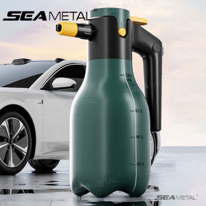 Seemetal 2L Điện Rửa Xe bình xịt Bọt Phun bơm tay Bọt Phun Áp Lực không khí xe hơi Phun vòi phun nước rửa kính Cho Vườn Xe