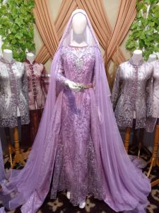 Slayer Bahu Payet Gaun Pengantin