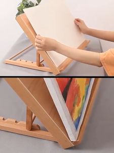 coolbarชั้นวางโต๊ะไม้แบบปรับได้ชั้นวางงานศิลปะพับได้ชั้นวางภาพวาด - 90 °เอียง ชั้นวางของตาราง Sketch ไม้ยืนปรับจิตรกรรมจิตรกรรมจิตรกรรมจิตรกรรม เวิร์กสเตชันขนาดใหญ่ Sketchboard ไม้ศิลปินปรับตารางยืนศิลปะและงานฝีมืออุปกรณ์เด็ก Sketchboard เริ่มต้นผู้ใหญ่