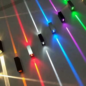 Modern LED Wall Lamp Focused Decorative Light Pool Room Hotel KTV Corridor Passage Background Wall Colorful Beam Spotlight